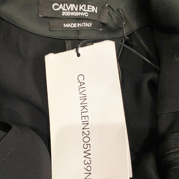 CALVIN KLEIN 205W39NYC Black Mini Sheath Dress NWT - Picture 9 of 10